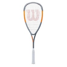 Wilson Squashschläger Hammer Lite (120g/kopflastig) grau/orange - besaitet -